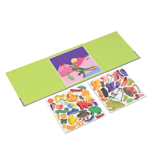 Dinosaurs Magnetic Puzzle book(the Dinosaurs)