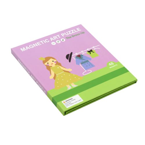 Magnetic Art Puzzle book(The Dress Up)