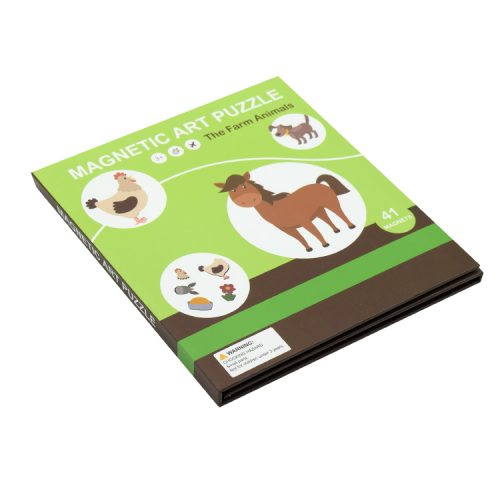 Animal magnetic puzzle book(the farm animal)