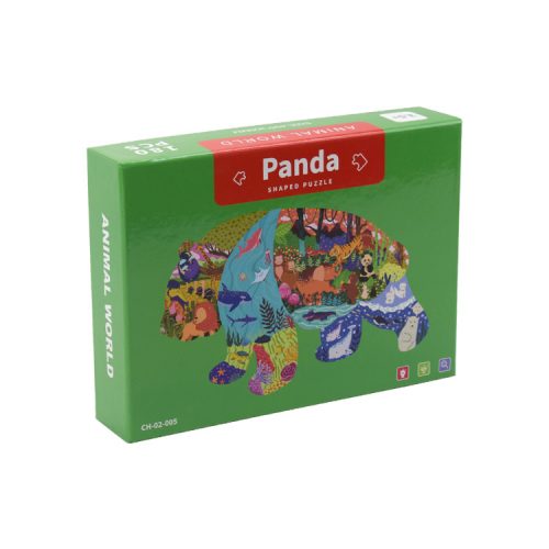 Custom animal Panda shaped art puzzles