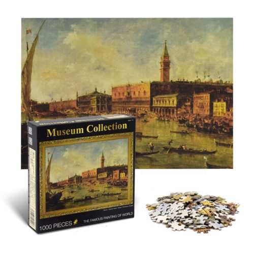 Oil painting museum 1000 pieces Jigsaw Puzzles