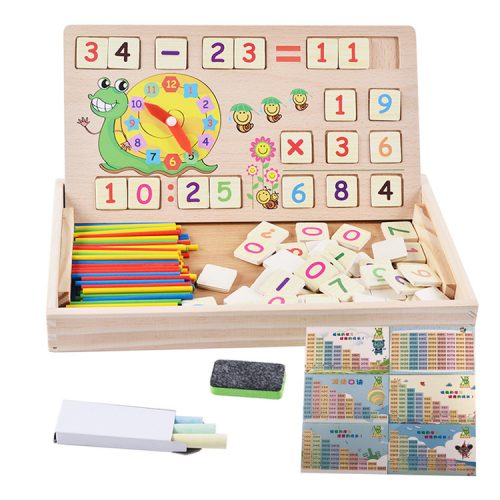 Wooden computing Learning Education Toys