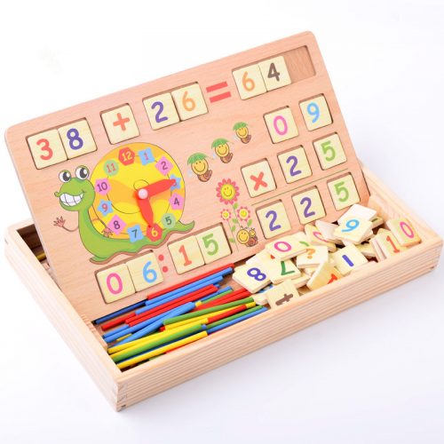 Wooden computing Learning Education Toys