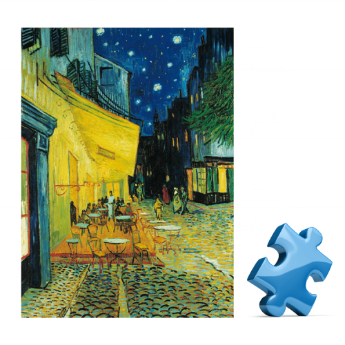 Cafe Terrace at Night 1000pcs Jigsaw Puzzle