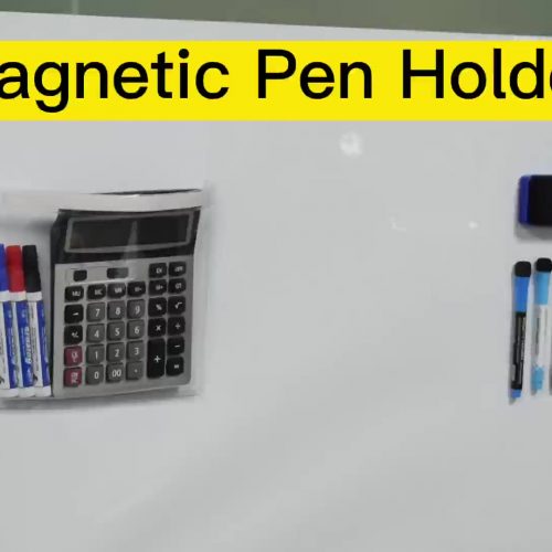 Magnetic Pen Holder for Refrigerator with Strong Magnetic Back