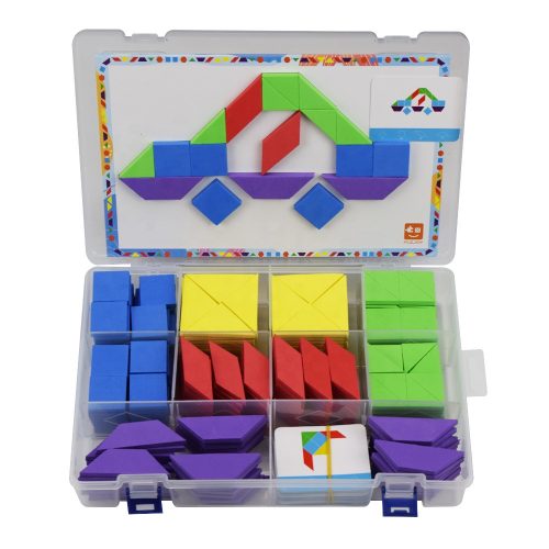 Building Pattern Block toys set
