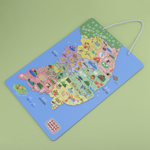 Magnetic Korea Map Puzzles