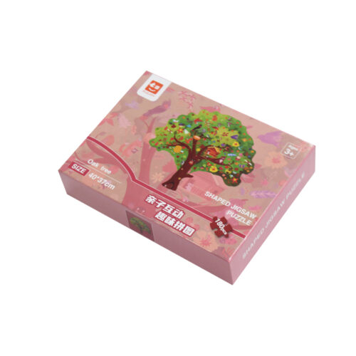 Custom animal Oak tree Shaped art puzzles