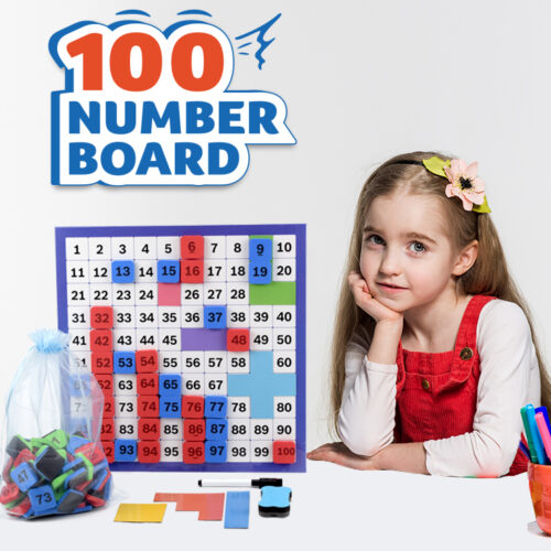 Math Counting Hundred Board Toys